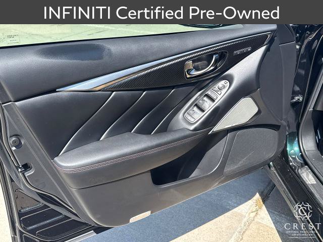 Certified 2023 INFINITI Q50 Red Sport 400 w/ Black Opal Edition RWD image 10