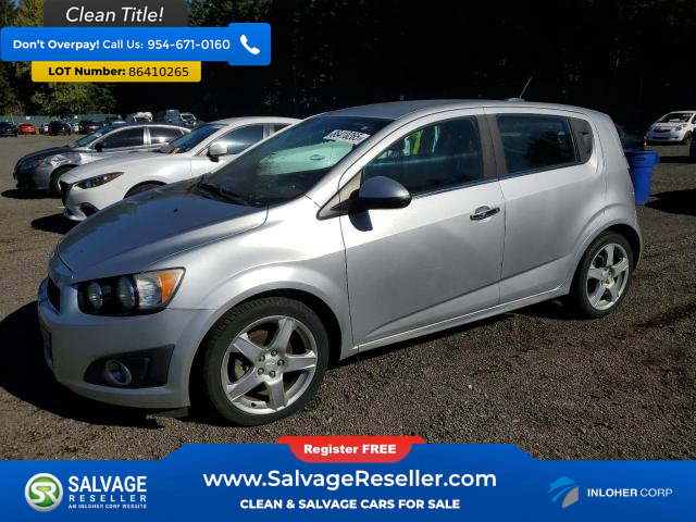 Used 2015 Chevrolet Sonic LTZ