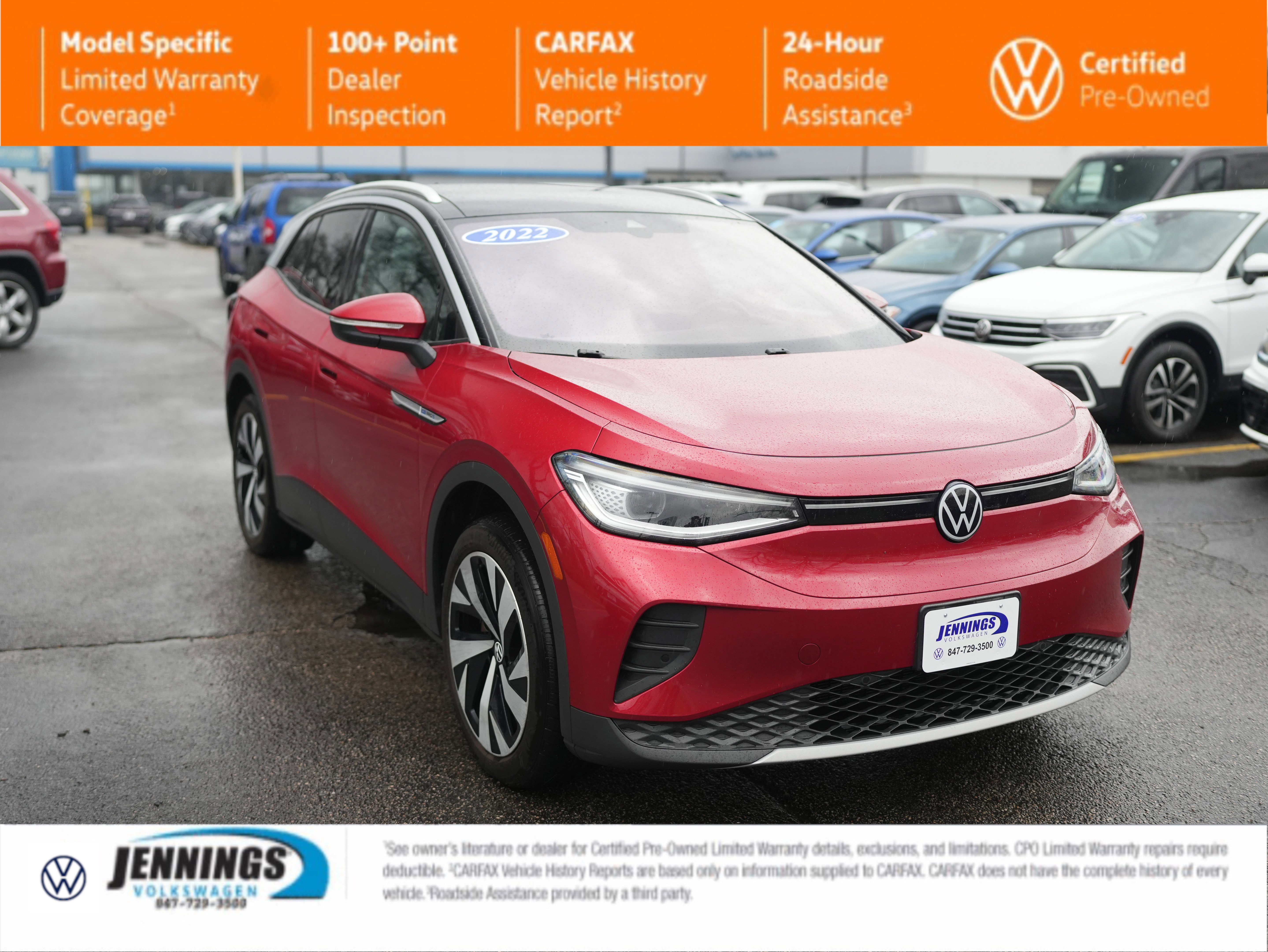Used 2022 Volkswagen ID.4 Pro S w/ Gradient Package image 1
