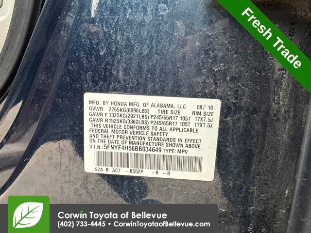 Used 2011 Honda Pilot EX-L image 12