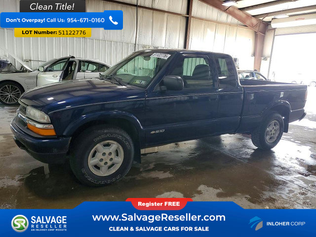 Used 2003 Chevrolet S10 Pickup LS AWD/4WD image 1