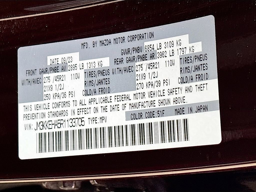 Used 2024 MAZDA CX-90 Plug-In Hybrid w/ Premium Plus image 35