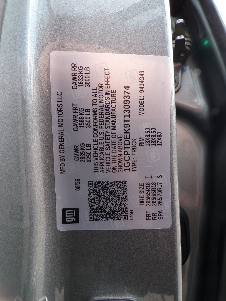New 2026 Chevrolet Colorado Z71 w/ Technology Package AWD/4WD image 32