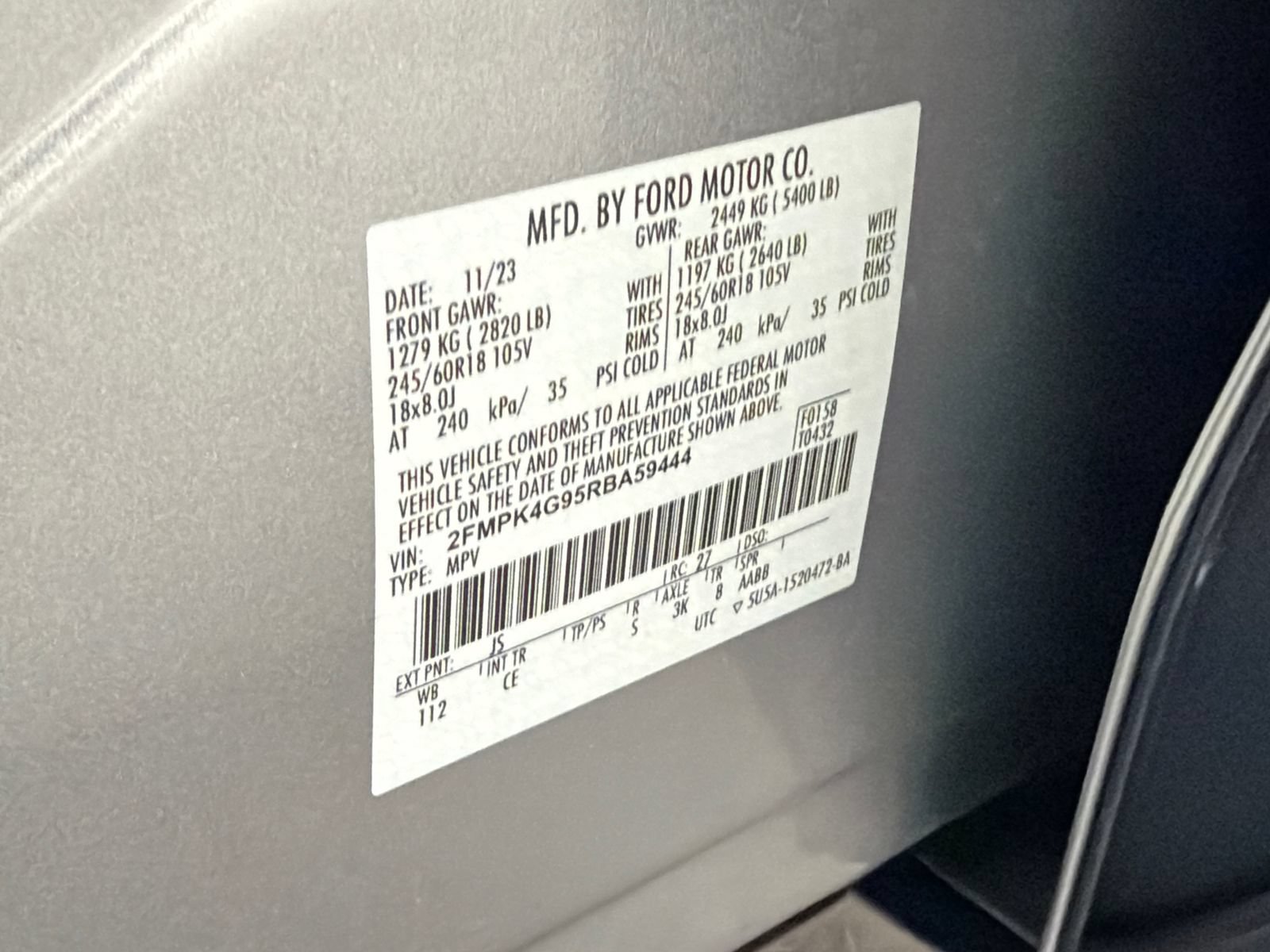 New 2024 Ford Edge SE AWD/4WD image 31