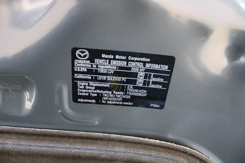 New 2026 MAZDA MAZDA3 Carbon image 13