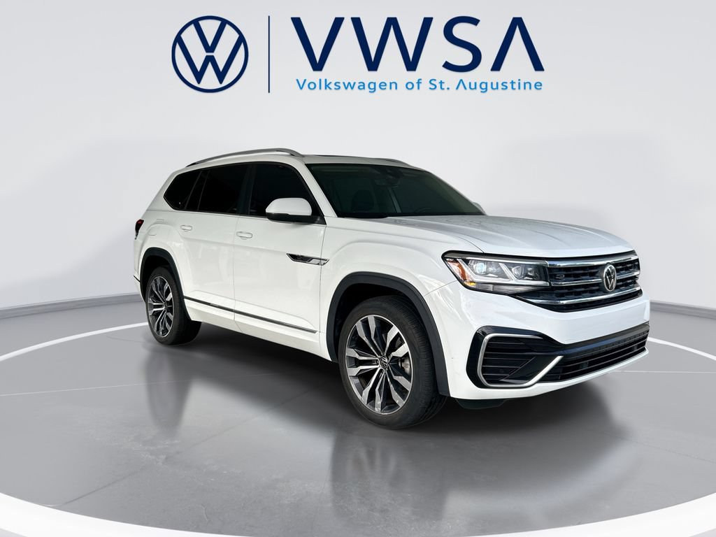 Certified 2021 Volkswagen Atlas SEL R-Line AWD/4WD image 2