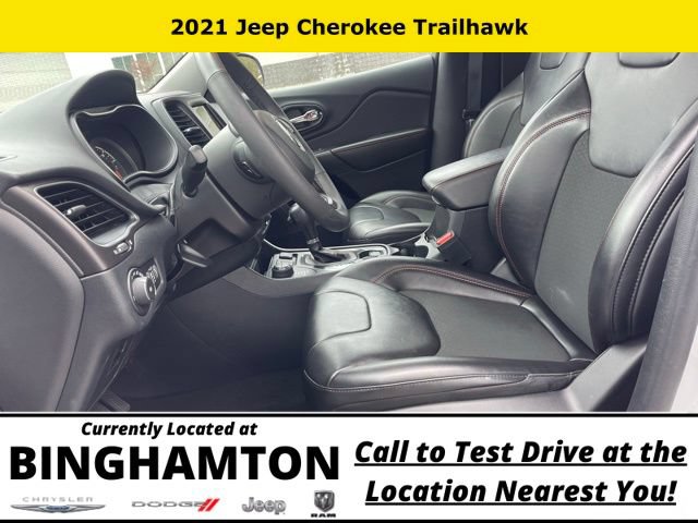 Used 2021 Jeep Cherokee Trailhawk AWD/4WD image 8