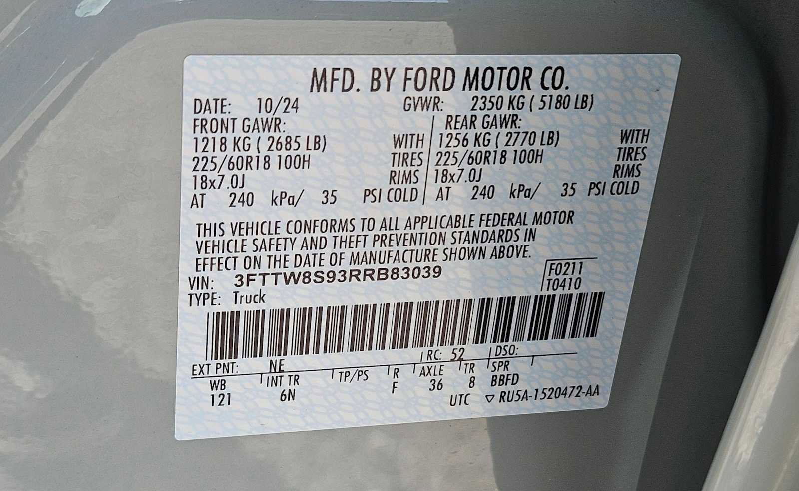 Used 2024 Ford Maverick Lariat image 34