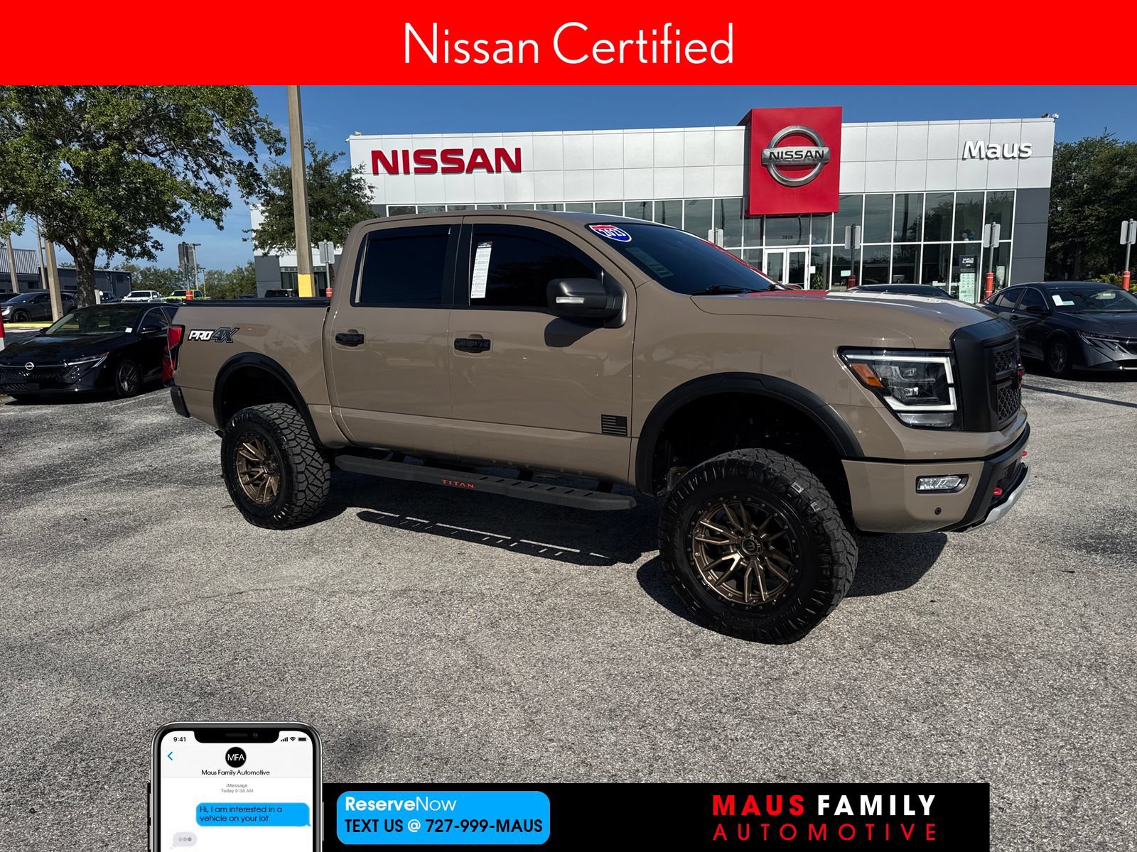 Certified 2023 Nissan Titan PRO-4X w/ Pro-4x Convenience Package