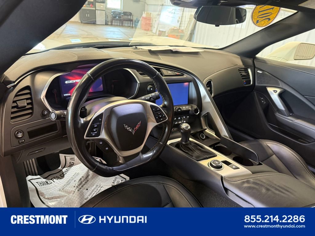 Used 2017 Chevrolet Corvette Stingray Coupe w/ Carbon Flash Badge Package image 2