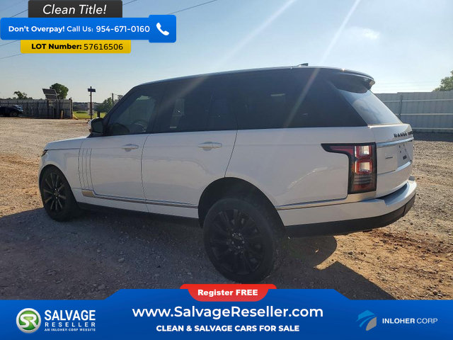Used 2017 Land Rover Range Rover Supercharged AWD/4WD image 3