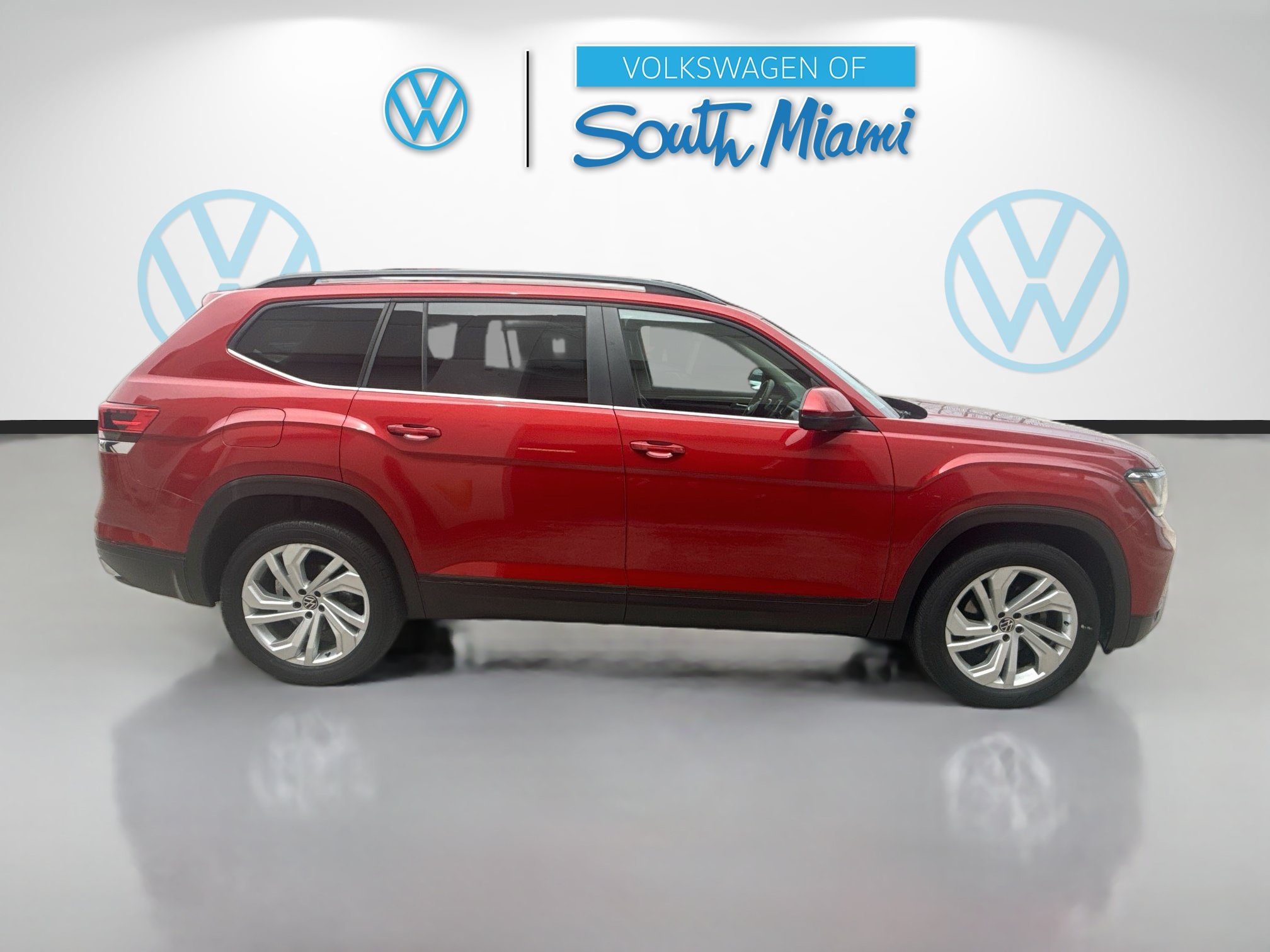 Used 2021 Volkswagen Atlas SE w/ Panoramic Sunroof Package FWD image 8