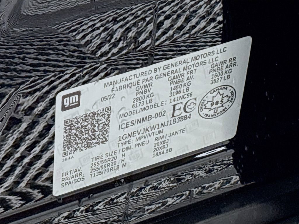 Certified 2022 Chevrolet Traverse RS image 37