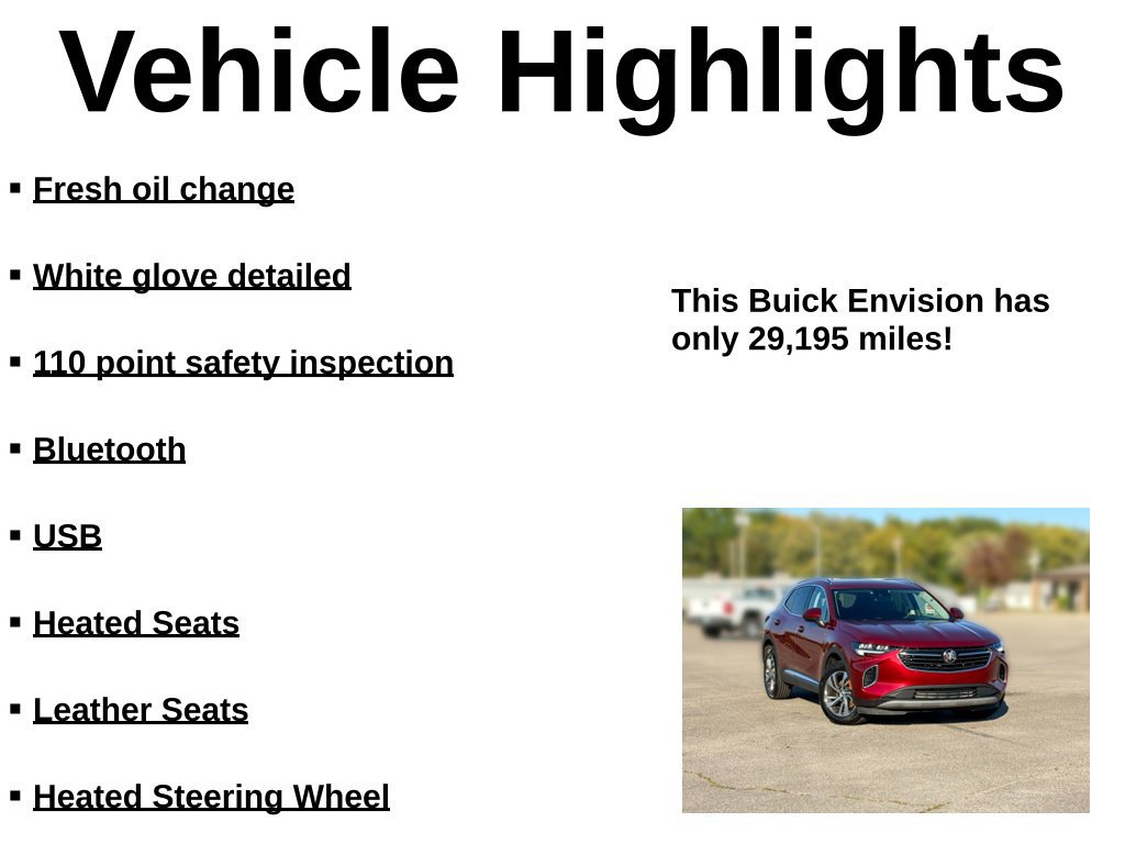 Used 2023 Buick Envision Essence FWD image 30