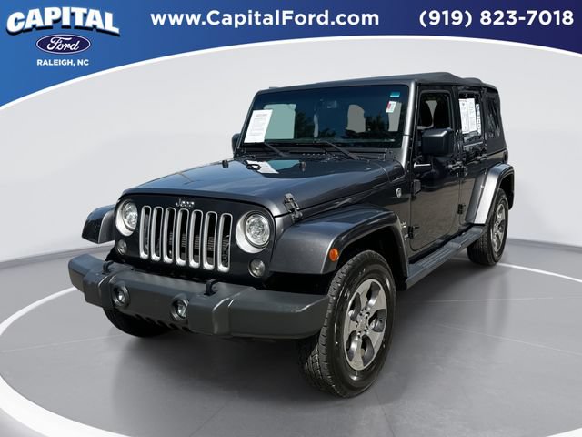 Used 2017 Jeep Wrangler Unlimited Sahara w/ Connectivity Group AWD/4WD image 1