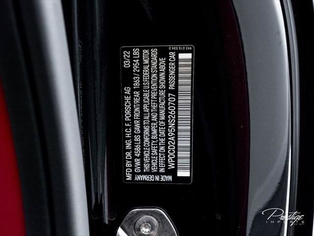 Used 2022 Porsche 911 Turbo S AWD/4WD image 50