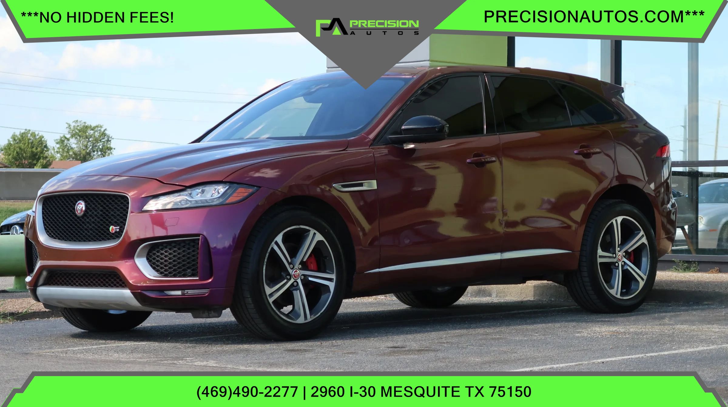 Used 2020 Jaguar F-PACE S AWD/4WD image 1
