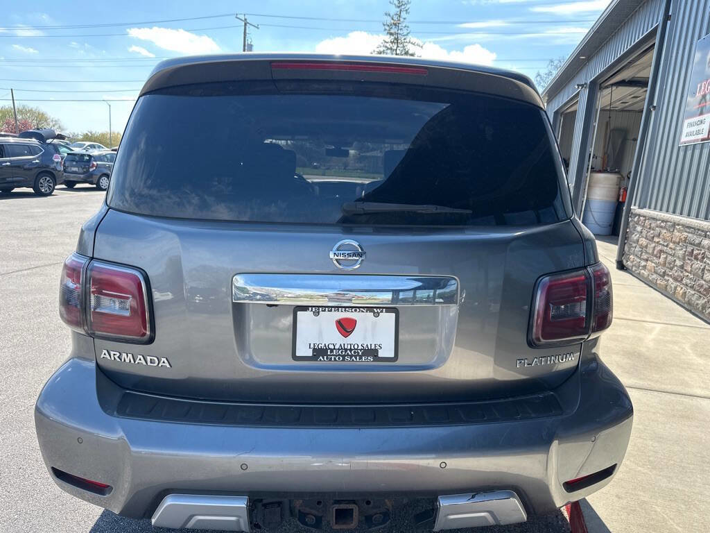 Used 2018 Nissan Armada Platinum w/ Captain Seat Package AWD/4WD image 4