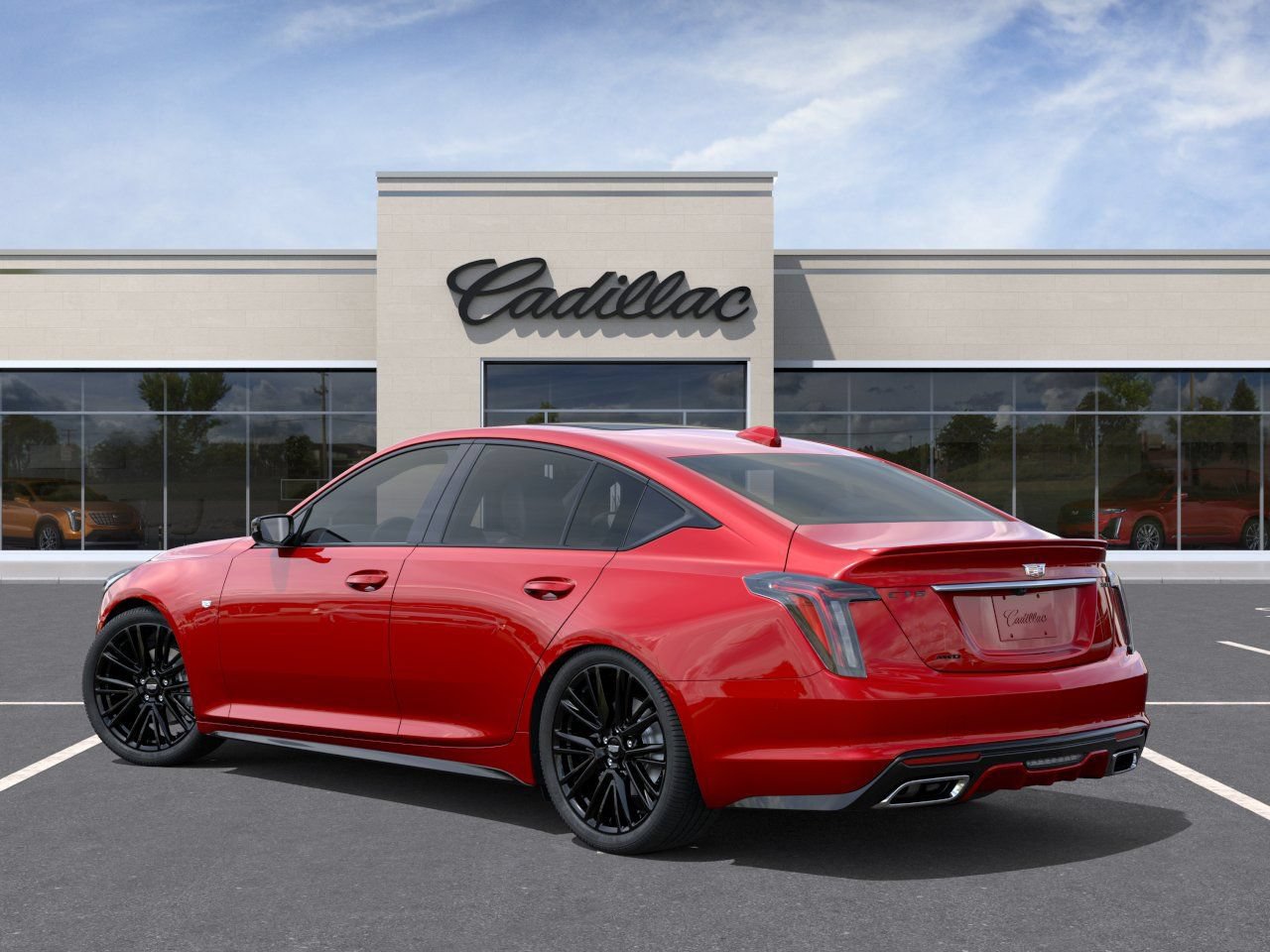 New 2026 Cadillac CT5 Sport w/ LPO, ONYX Package AWD/4WD image 3