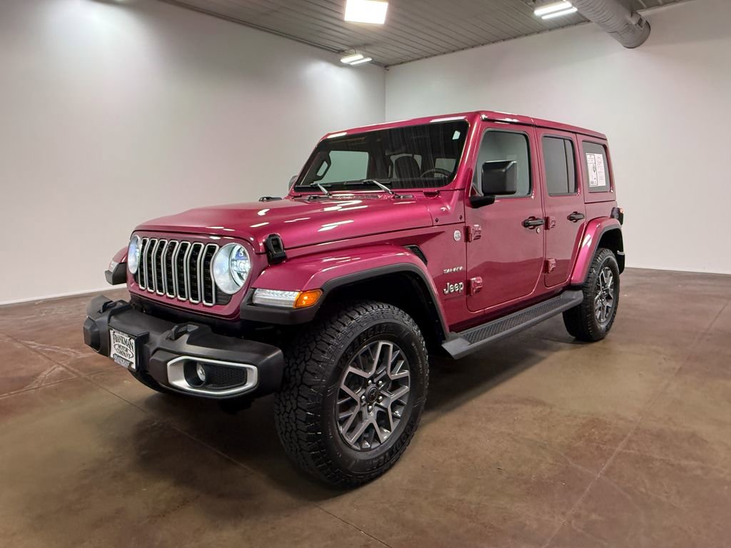 Used 2024 Jeep Wrangler Unlimited Sahara w/ Technology Group AWD/4WD image 39