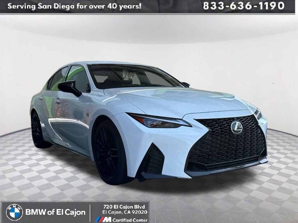 Used 2024 Lexus IS 350 F Sport w/ Blackout Package RWD image 1