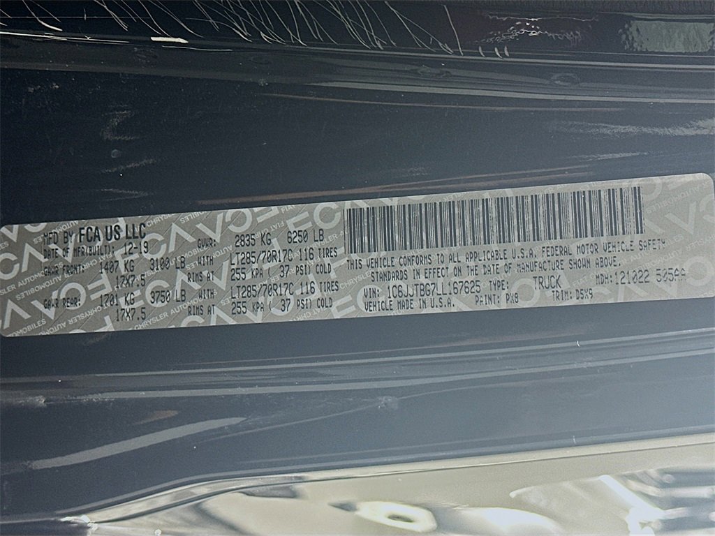 Used 2020 Jeep Gladiator Rubicon w/ LED Lighting Group image 37