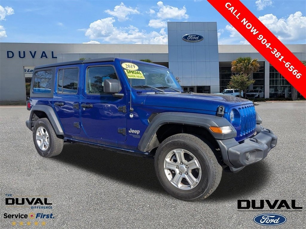 Used 2019 Jeep Wrangler Unlimited Sport S