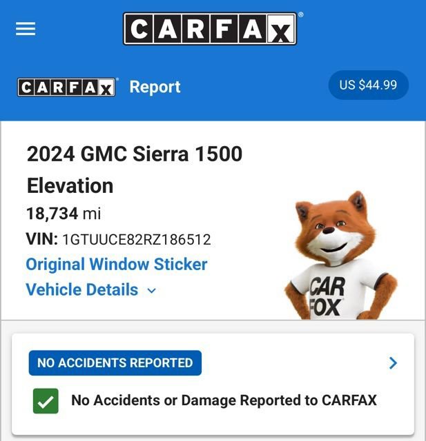 Used 2024 GMC Sierra 1500 Elevation image 5