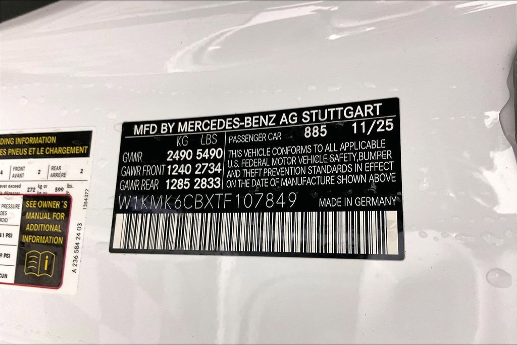 New 2026 Mercedes-Benz CLE 53 AMG 4MATIC Cabriolet image 12