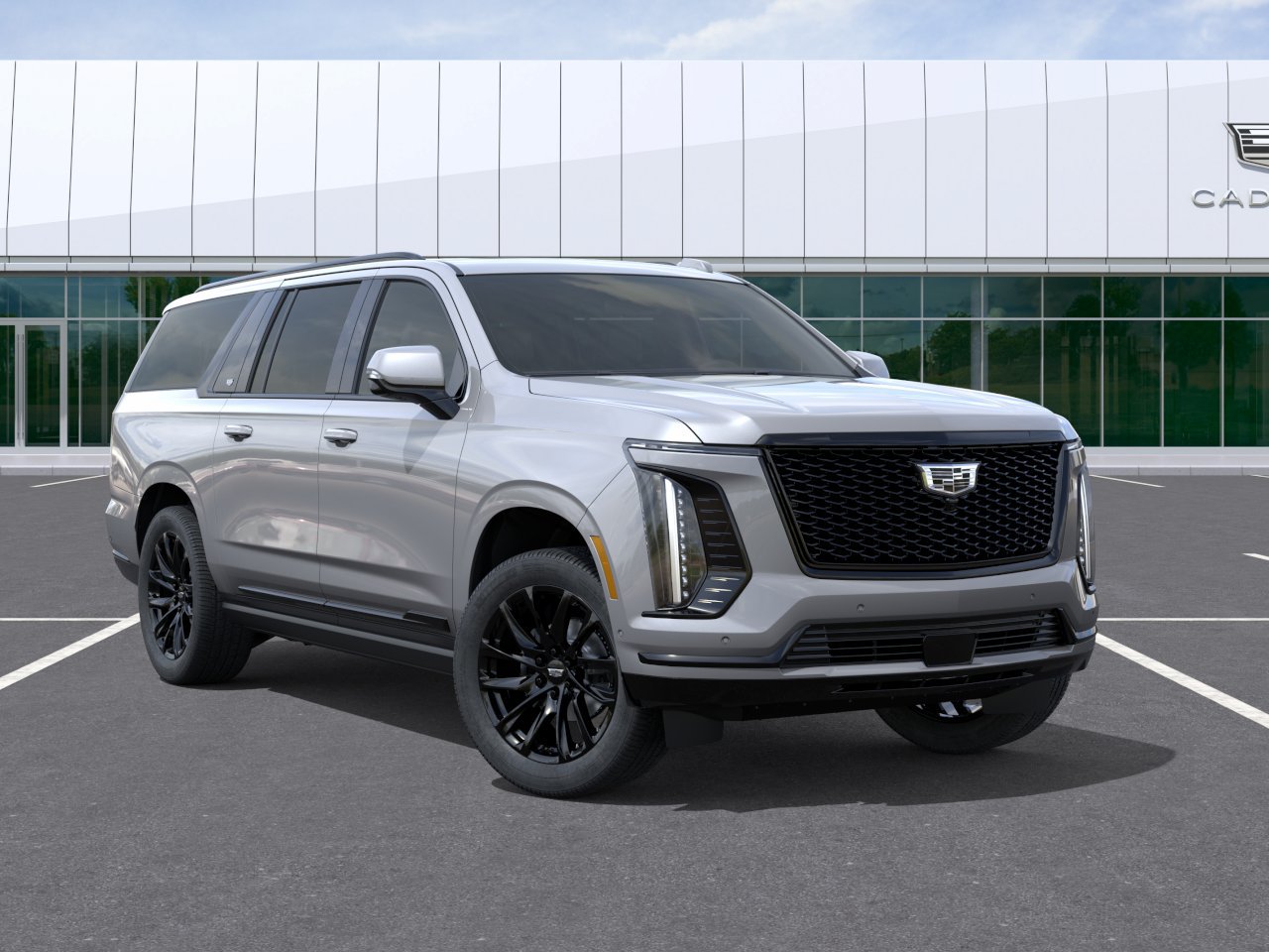 New 2026 Cadillac Escalade ESV Sport w/ LPO, ONYX Package AWD/4WD image 7