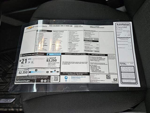 New 2026 Chevrolet Colorado LT image 19