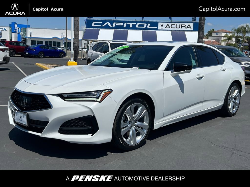 Certified 2023 Acura TLX w/ Technology Package FWD image 1