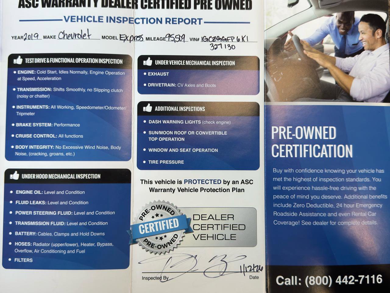 Used 2019 Chevrolet Express 3500 w/ Driver Convenience Package RWD image 35