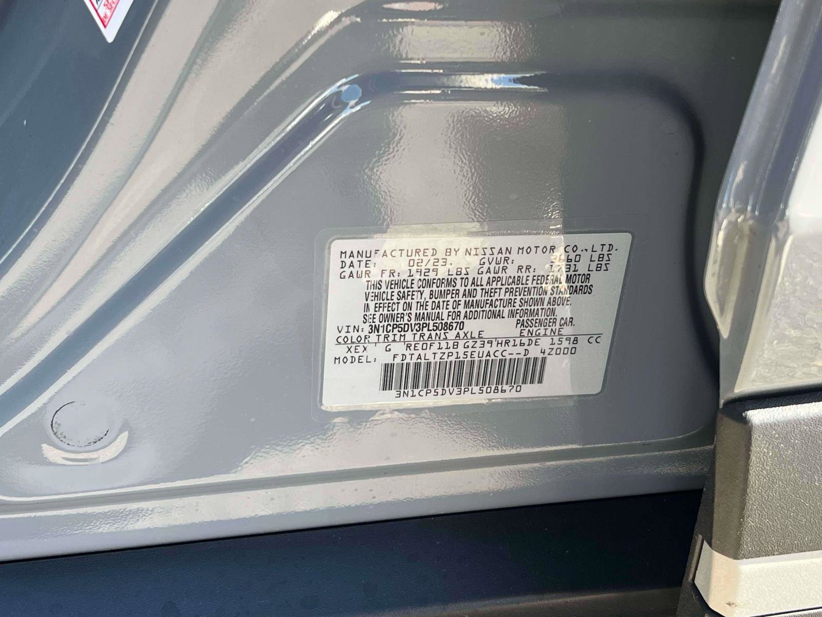 Used 2023 Nissan Kicks SR w/ SR Premium Package FWD image 24