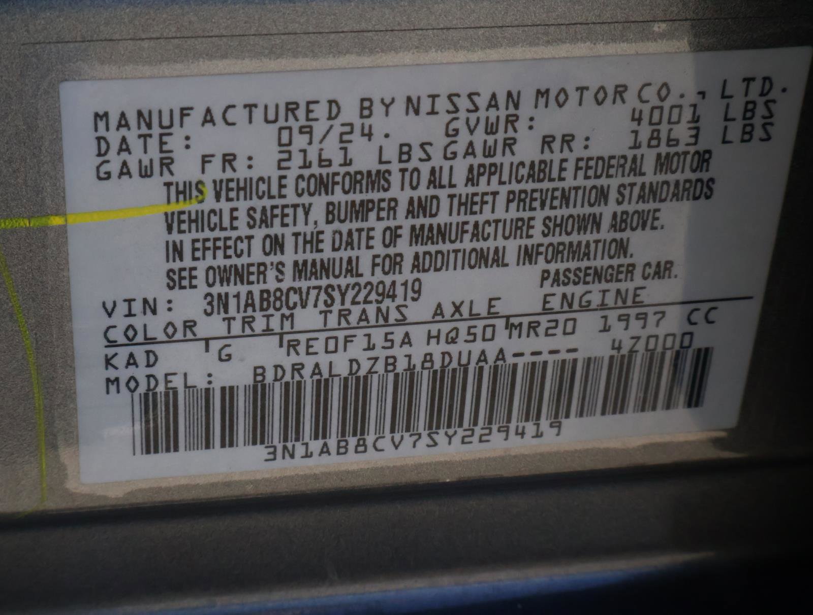 Used 2025 Nissan Sentra SV w/ All-Weather Package image 20