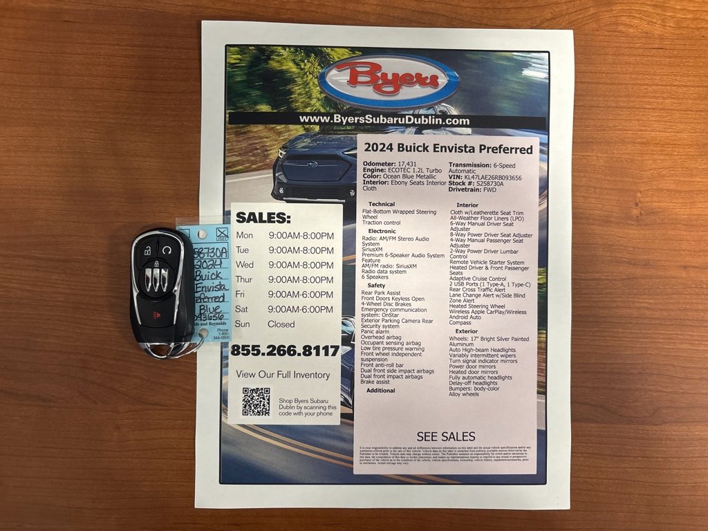 Used 2024 Buick Envista Preferred w/ Convenience I Package image 28