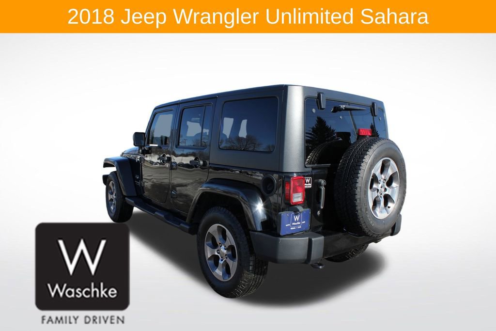 Used 2018 Jeep Wrangler Unlimited Sahara image 5