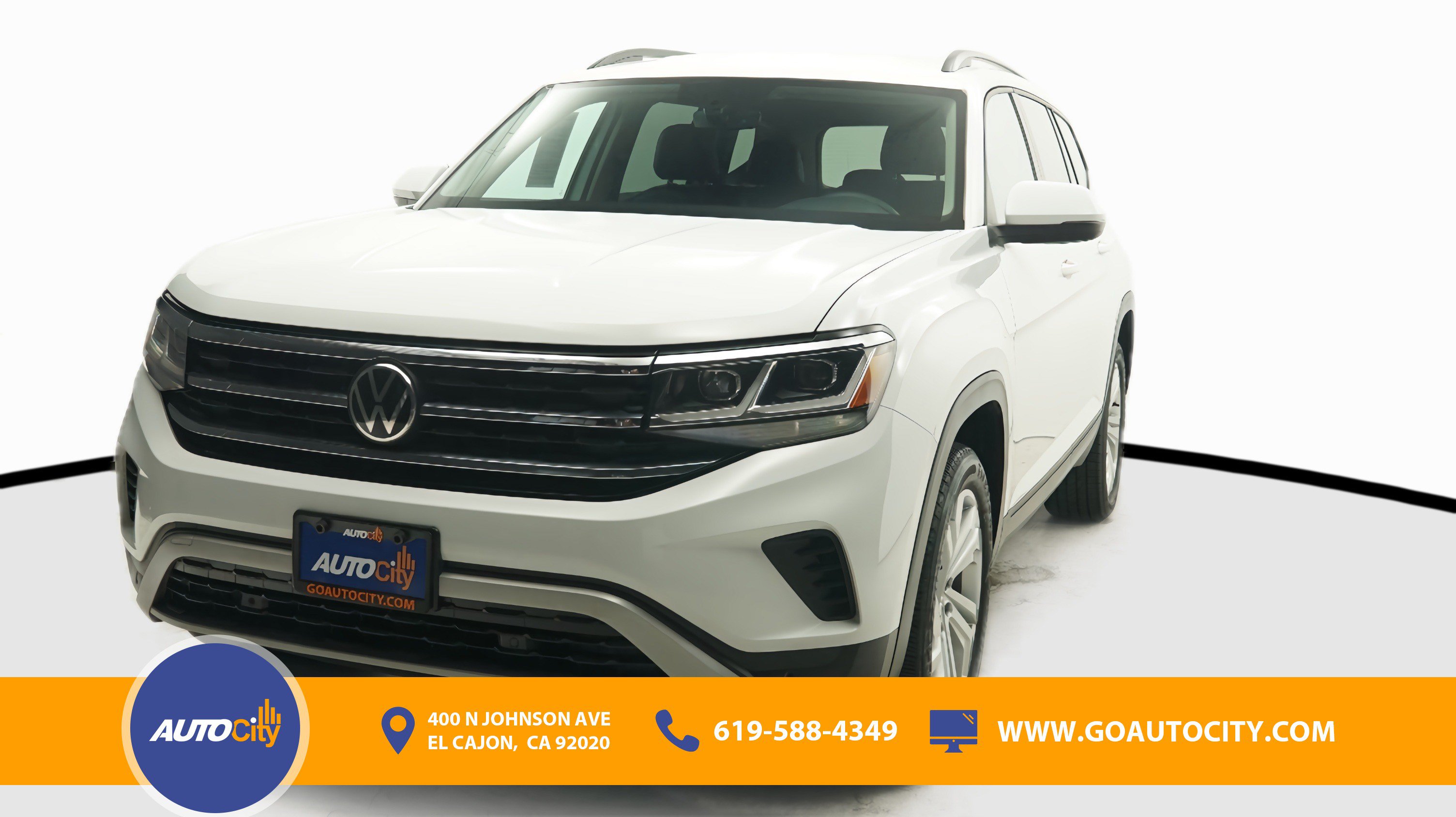 Used 2021 Volkswagen Atlas SE AWD/4WD image 1