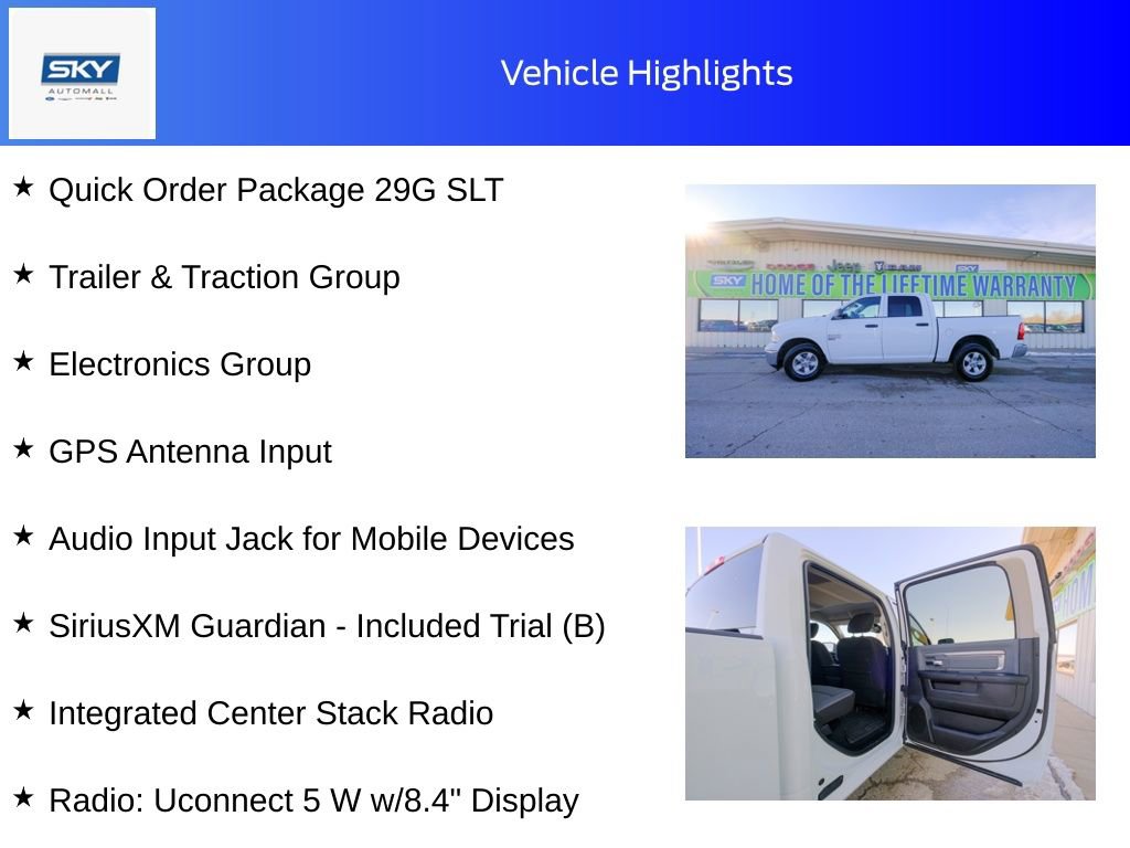 Used 2023 RAM 1500 Classic SLT w/ Trailer & Traction Group image 10