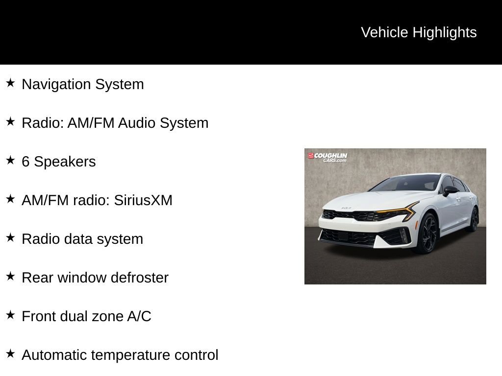 Used 2025 Kia K5 GT-Line AWD/4WD image 2