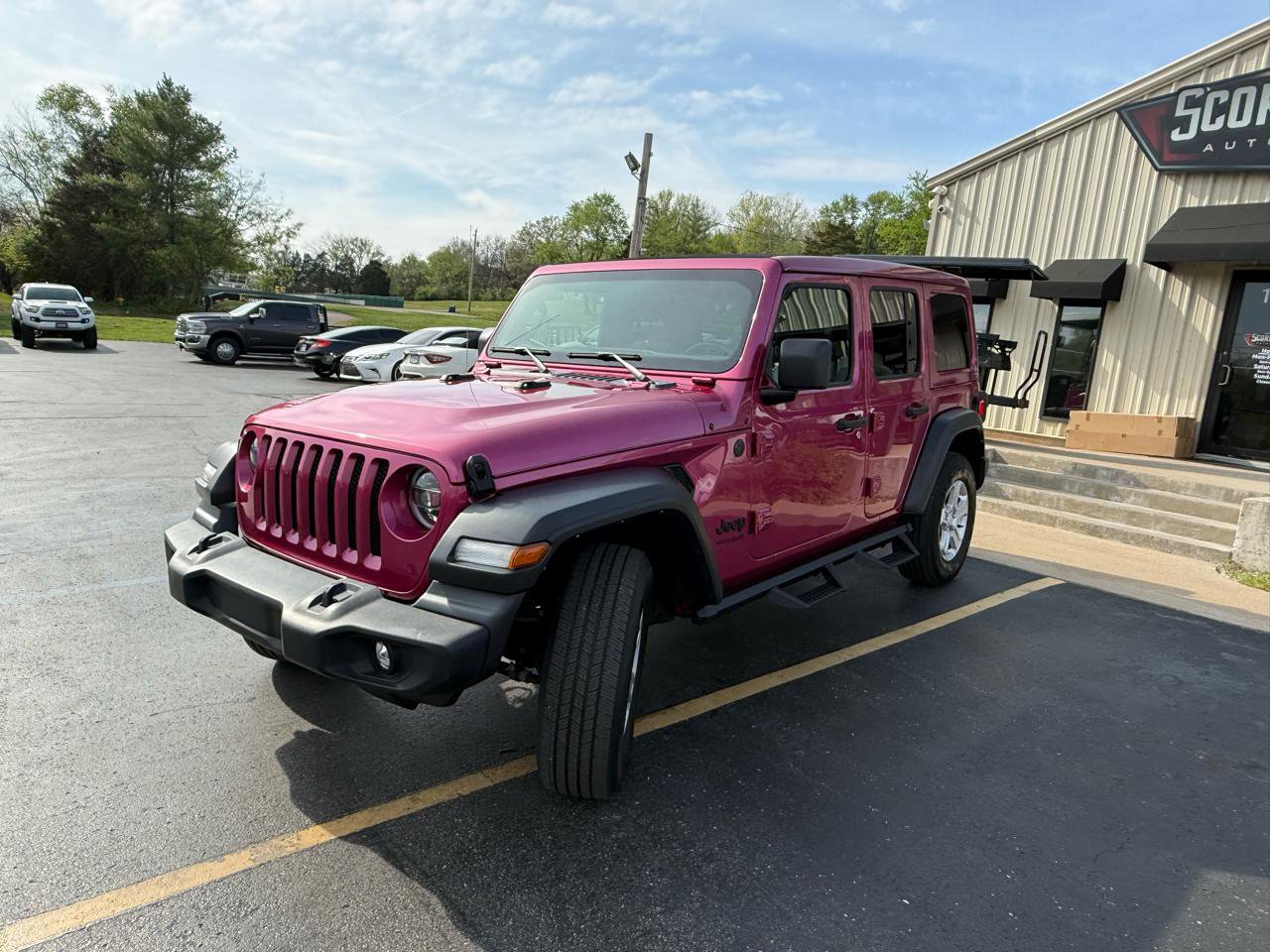 Used 2022 Jeep Wrangler Unlimited Sport w/ Sun And Sound Package AWD/4WD image 7