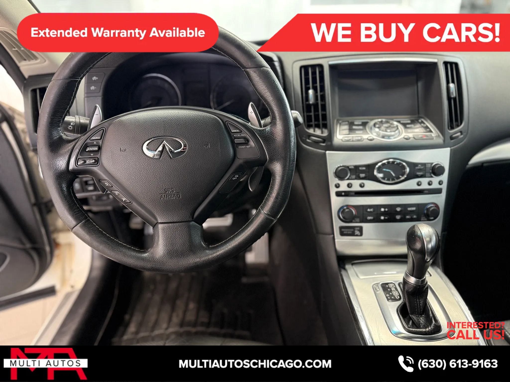 Used 2015 INFINITI Q60 AWD Coupe w/ Premium Package image 11