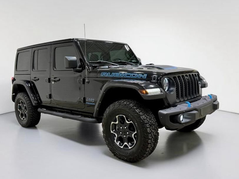 Used 2023 Jeep Wrangler Unlimited Rubicon 4xe w/ Steel Bumper Group AWD/4WD image 7
