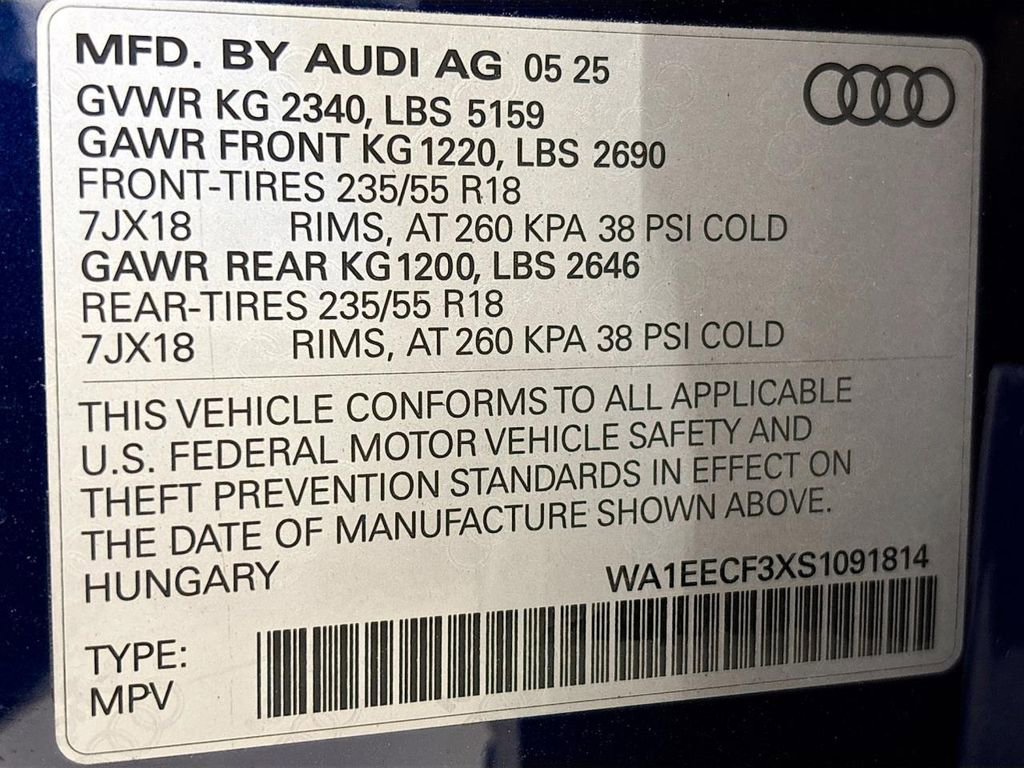 Used 2025 Audi Q3 2.0T Premium Plus w/ Premium Plus Package image 25