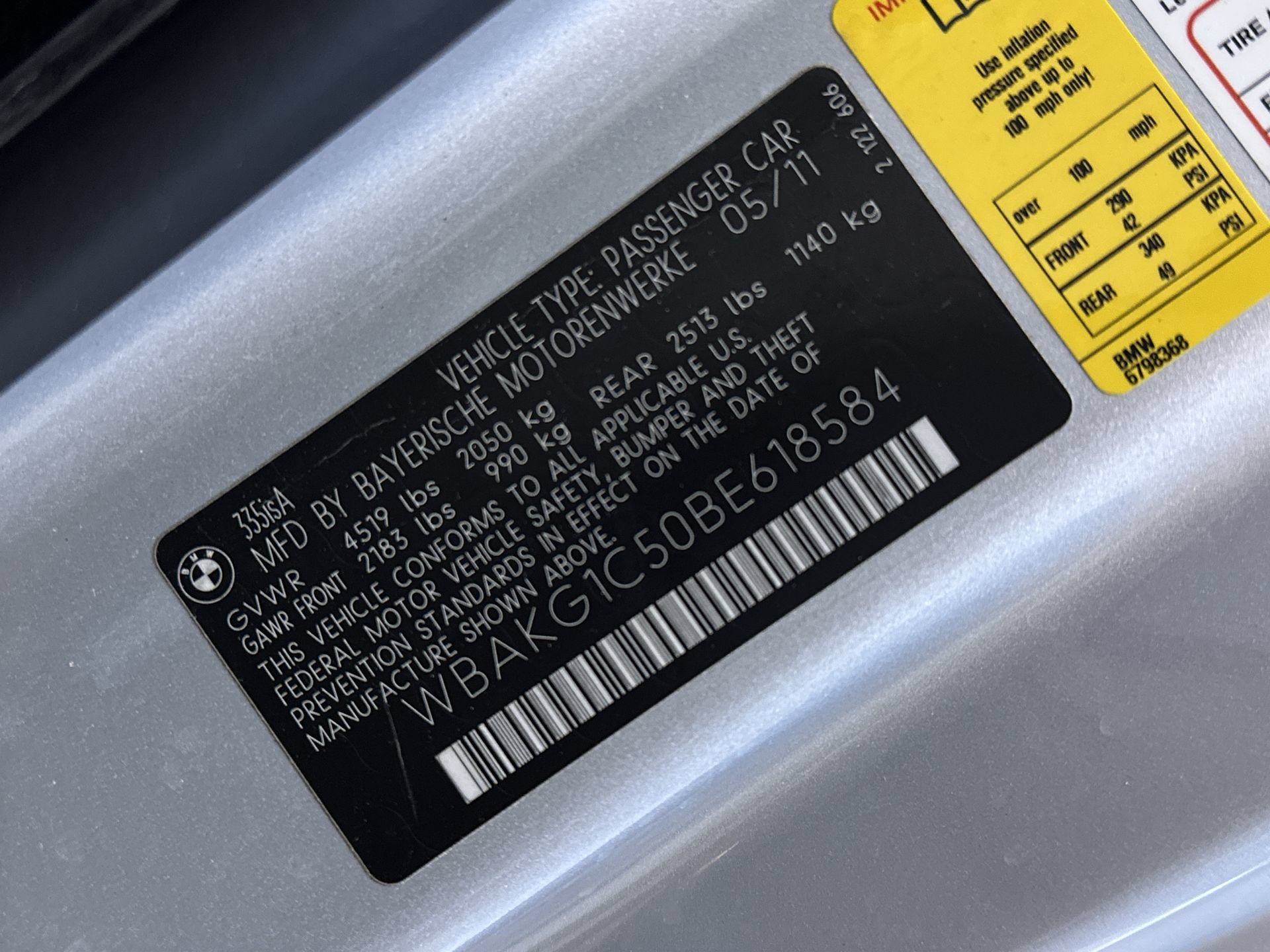 Used 2011 BMW 335is Coupe RWD image 13