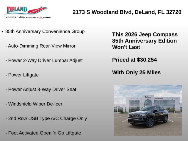 New 2026 Jeep Compass Latitude AWD/4WD image 7