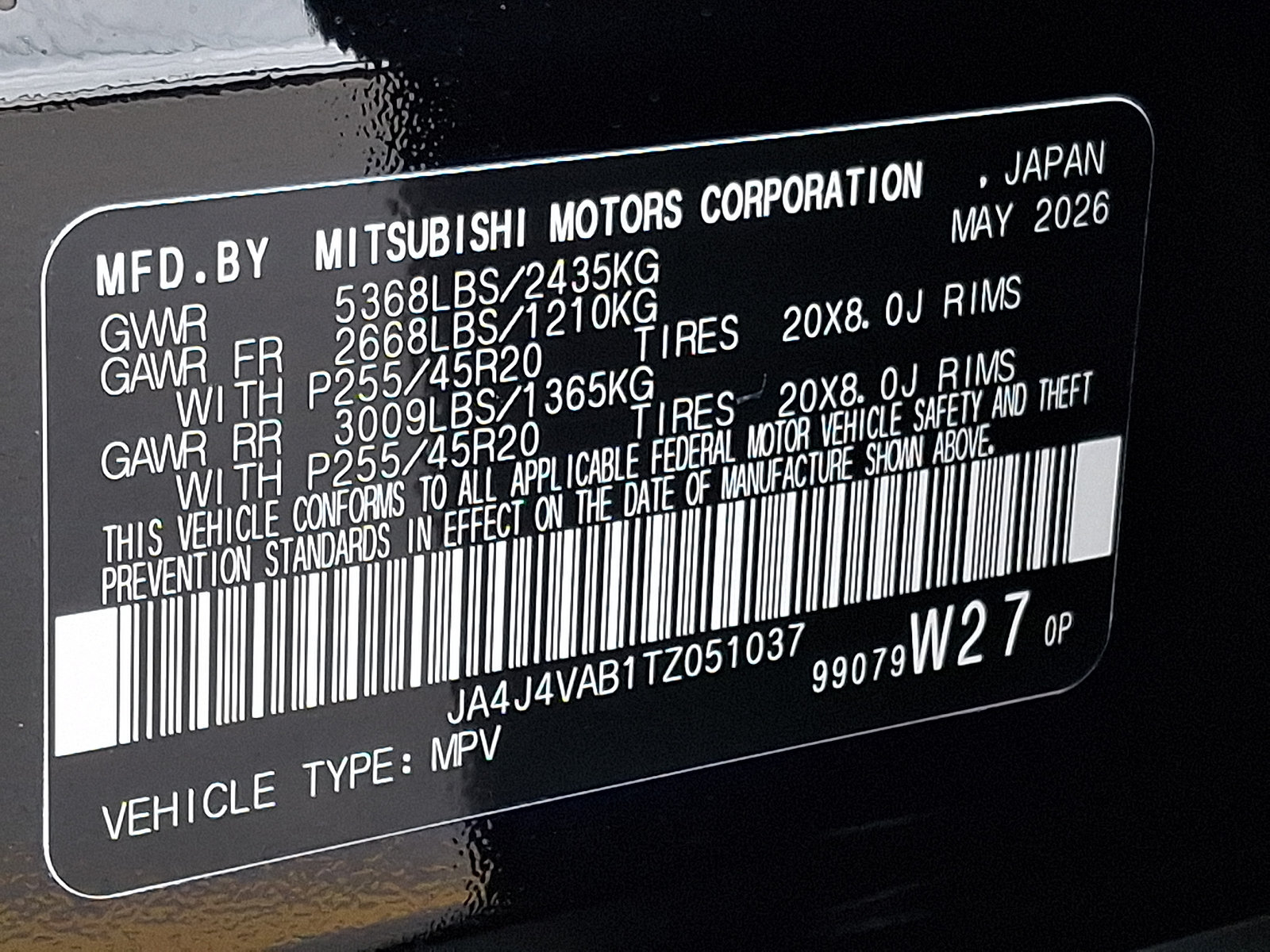 New 2026 Mitsubishi Outlander SE AWD/4WD image 22