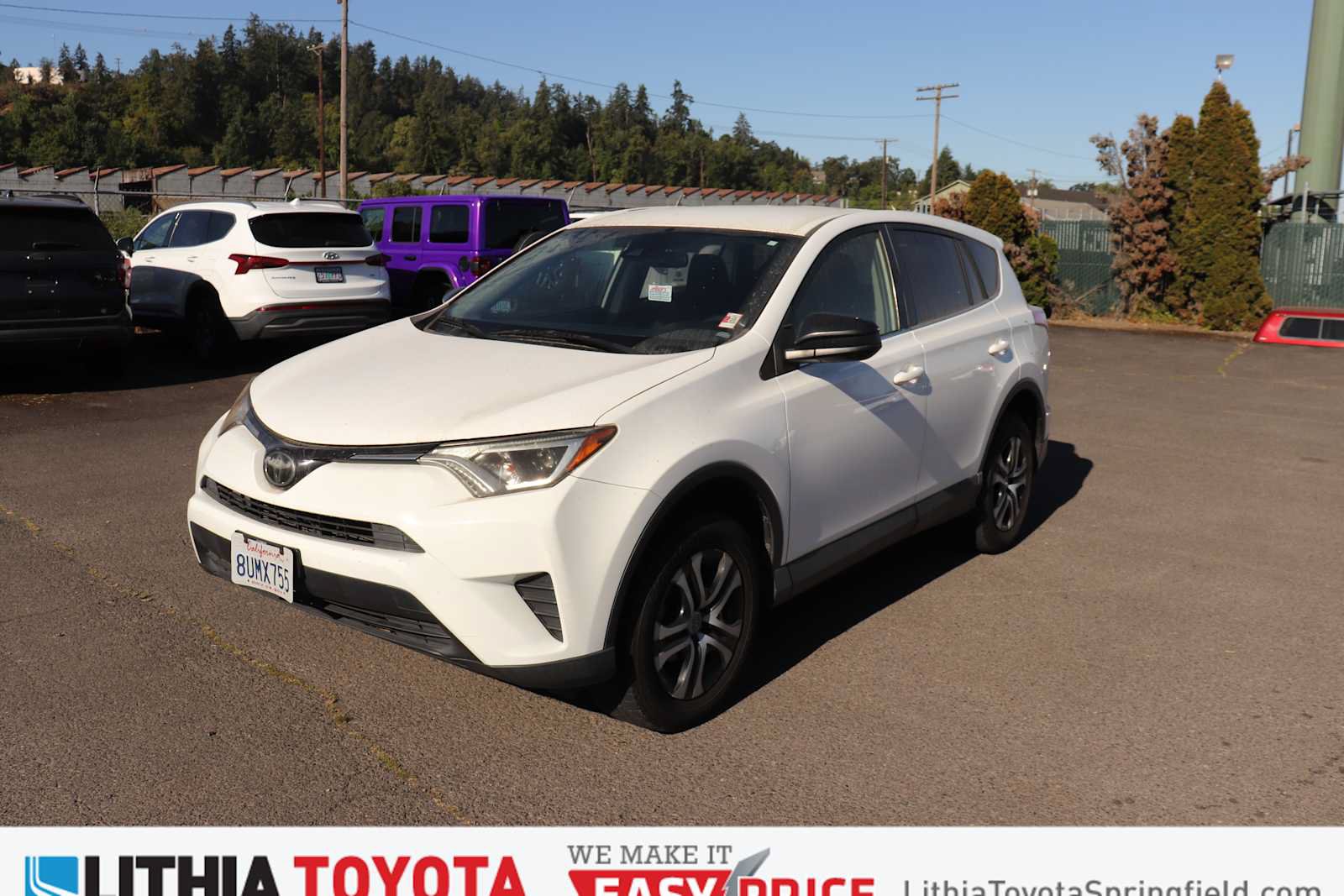 Certified 2018 Toyota RAV4 LE w/ All Weather Liner Package FWD image 1