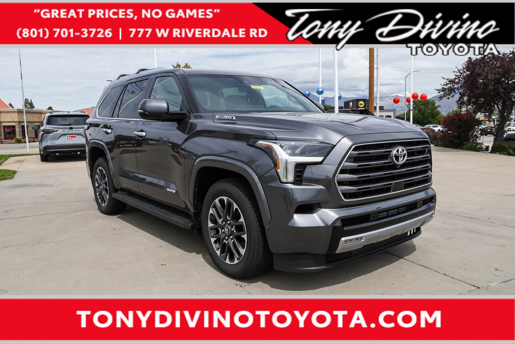 New 2026 Toyota Sequoia Limited