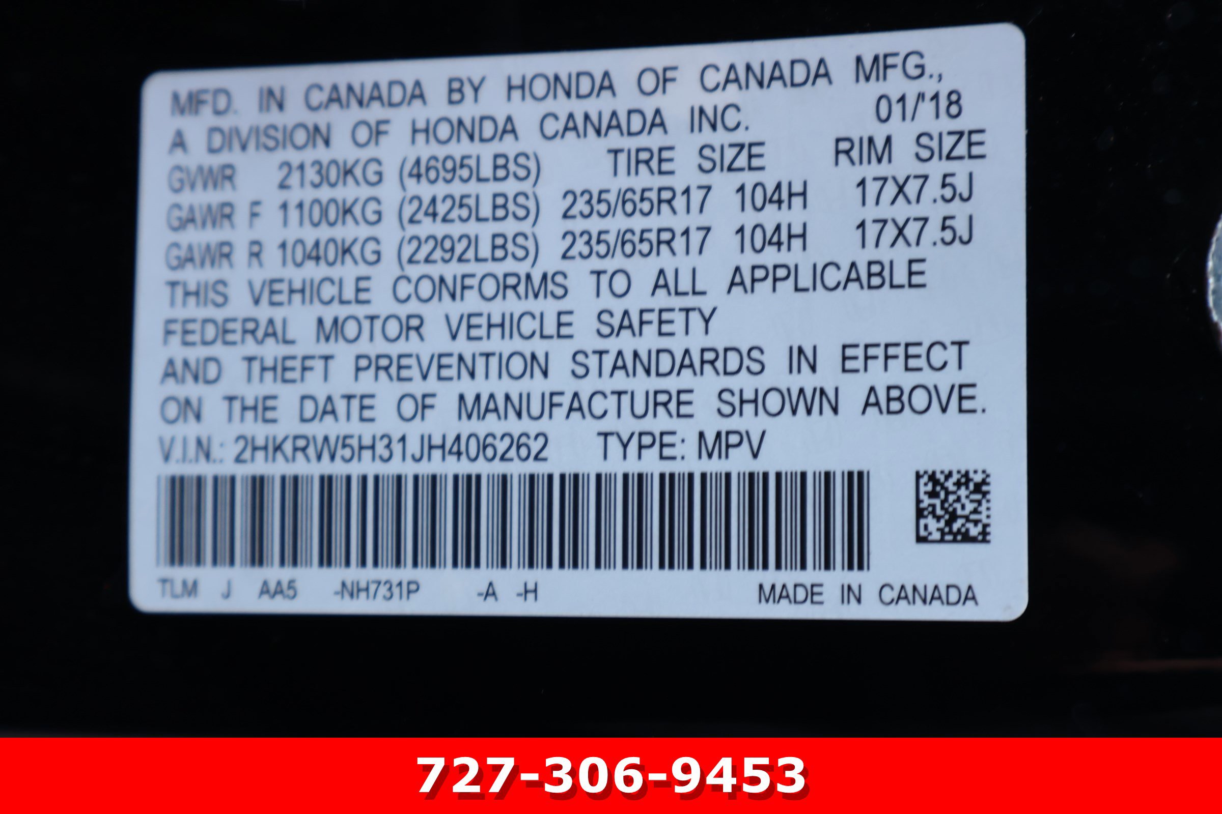 Used 2018 Honda CR-V LX image 28